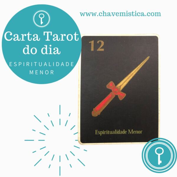 Carta Tarot Do Dia Espiritualidade Menor Insta Chave Ba M Stico