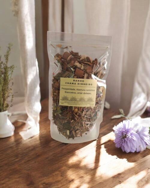Banho de Ervas Completo Chama Dinheiro