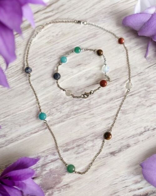 Fio e Pulseira 7 chakras