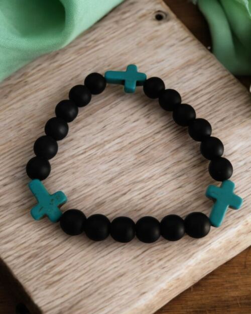 Pulseira Onix E Turquesa