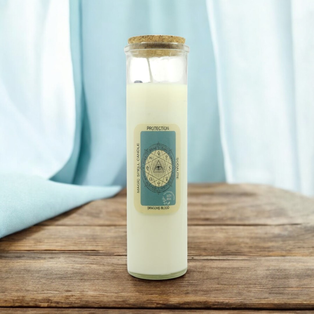 Vela de Feitiço Mágico - Proteção