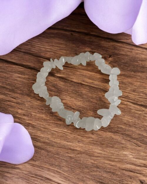 Pulseira Ágata Branca