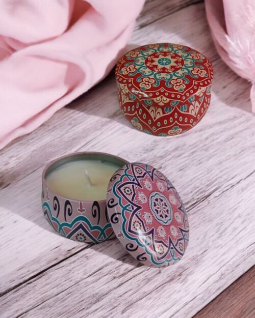 Vela em Pote Decorativo