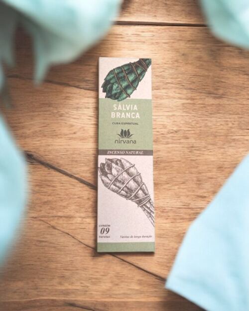 Incenso Sálvia Branca