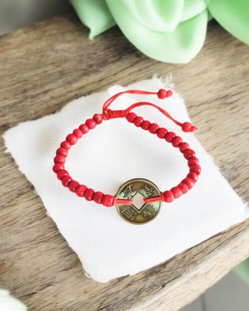 Pulseira Feng Shui Vermelha
