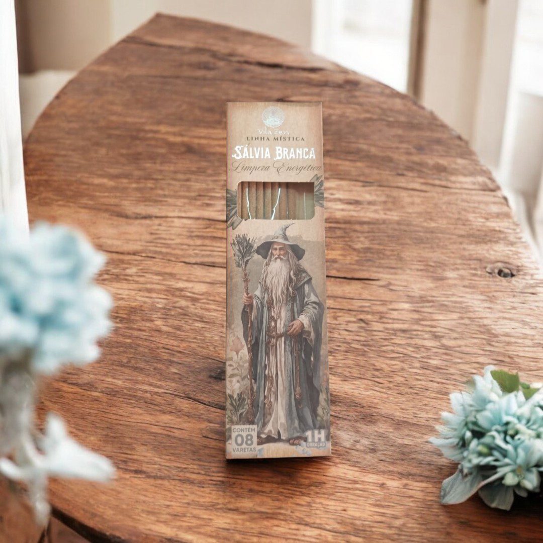 Incenso Sálvia Branca