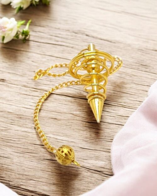 Pêndulo Metal Dourado